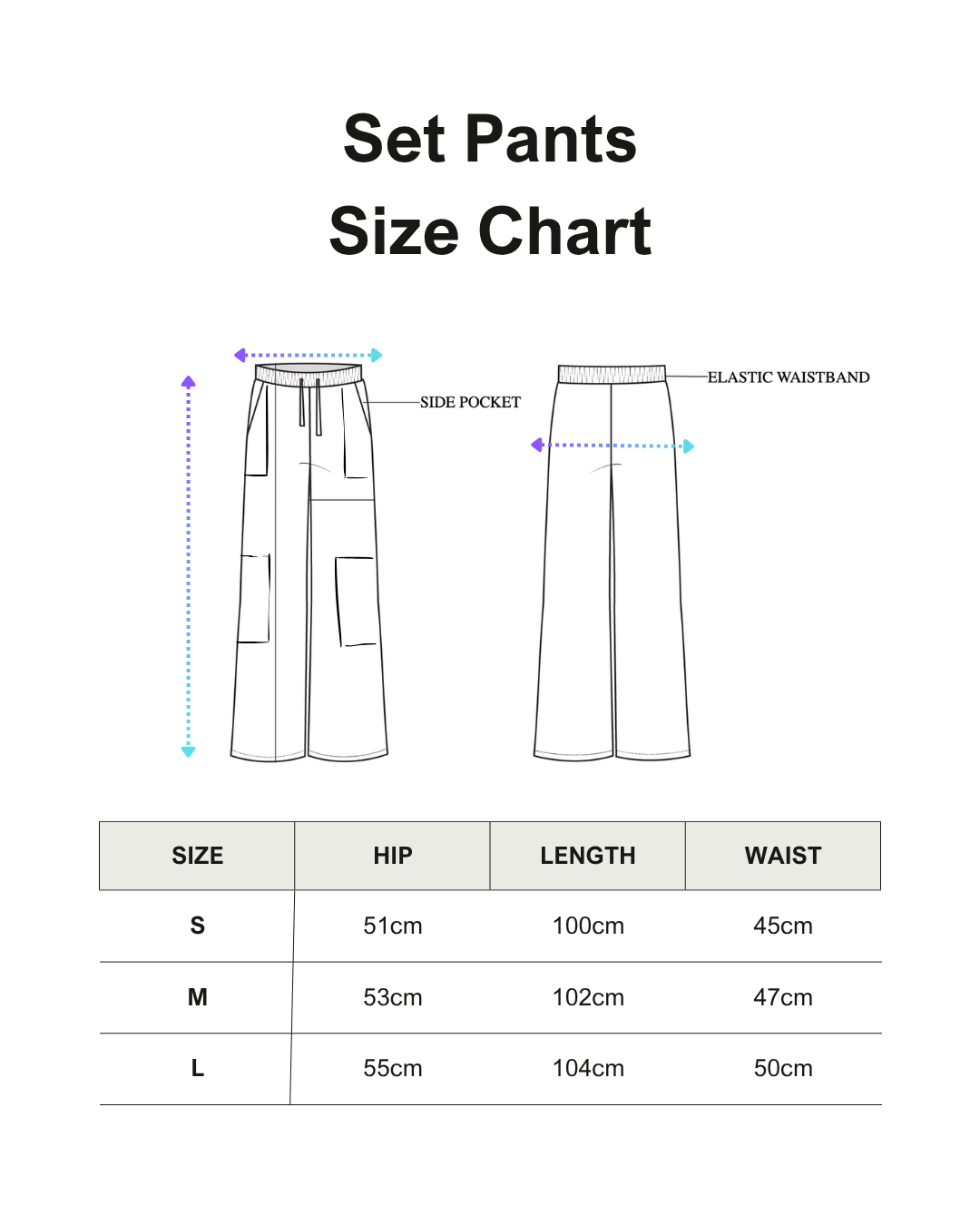 Grey Cropped Set (Pants Only)