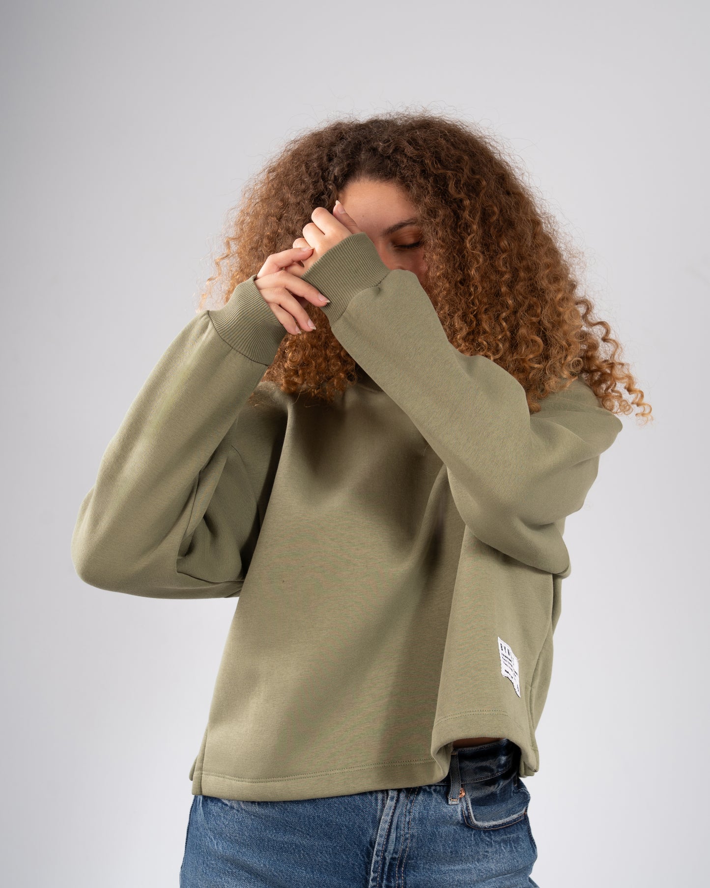 The Essential Winter Crew – Olive