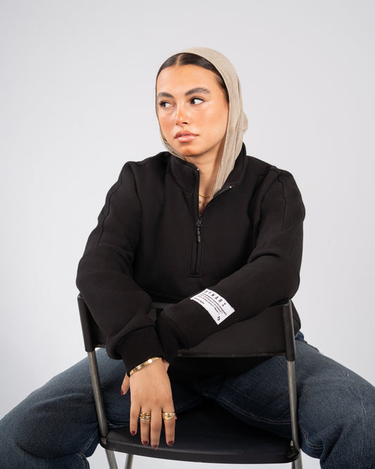 The Cozy Sweater in Black