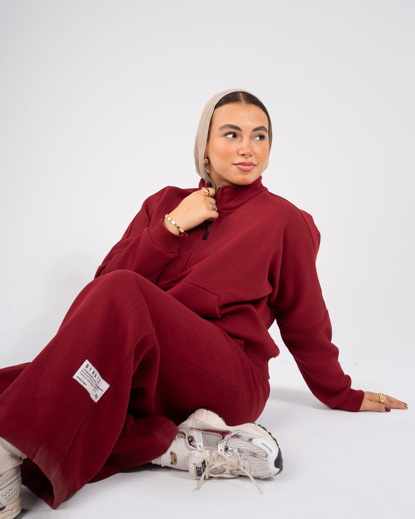 The Cozy Motion Winter Set in Burgundy