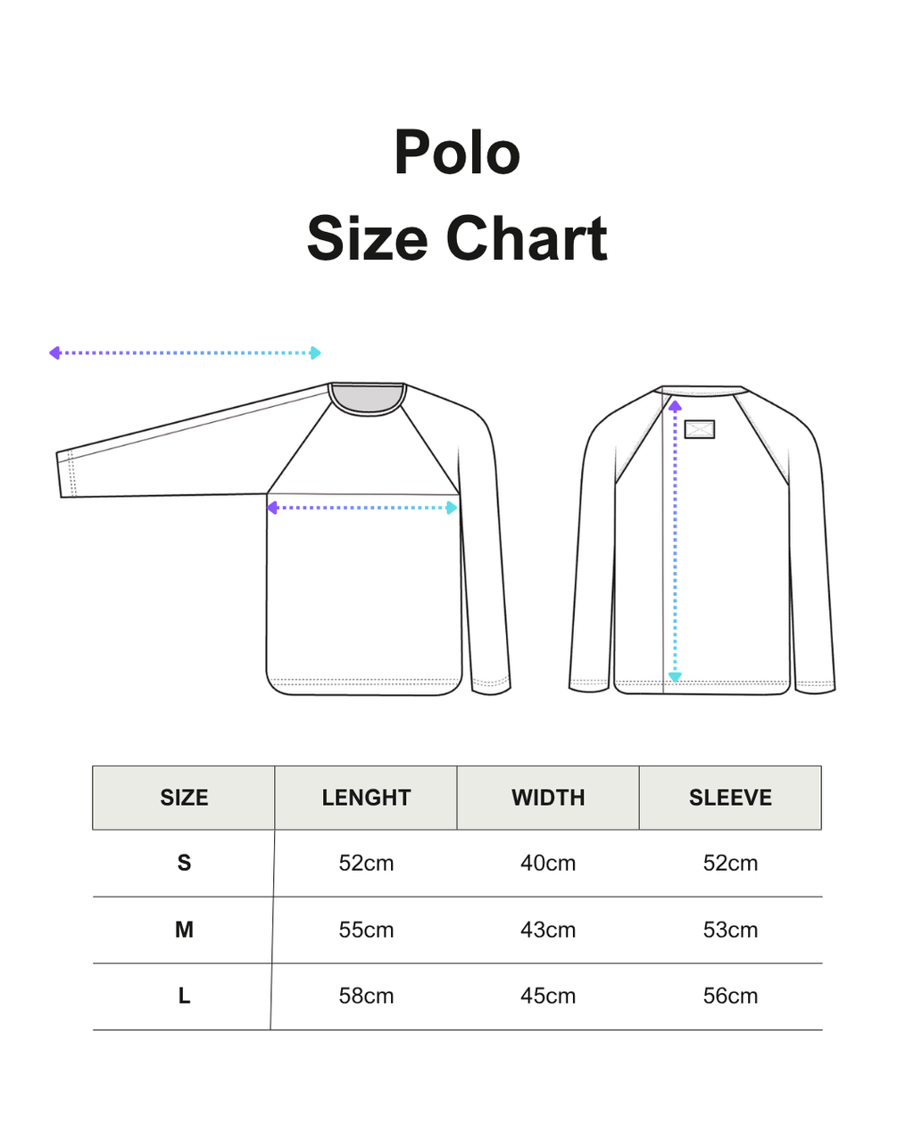 Ribbed Long-Sleeve Polo — Black