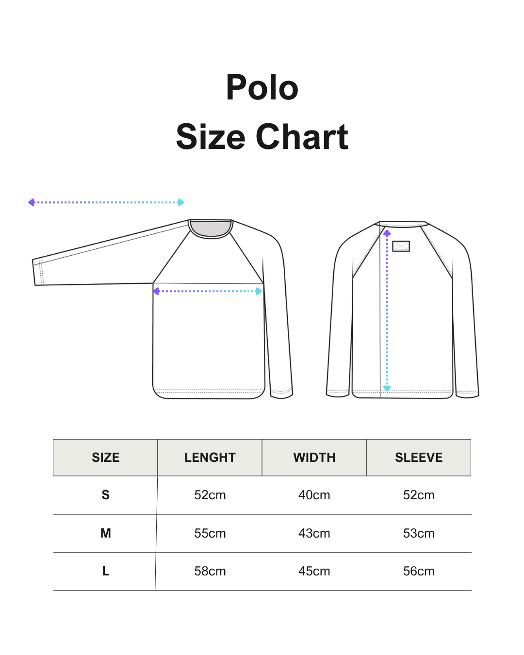 Ribbed Long-Sleeve Polo — Black