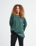 Relaxed Oversized Tee — Olive