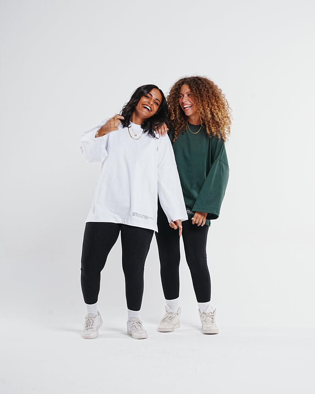 Relaxed Oversized Tee — White