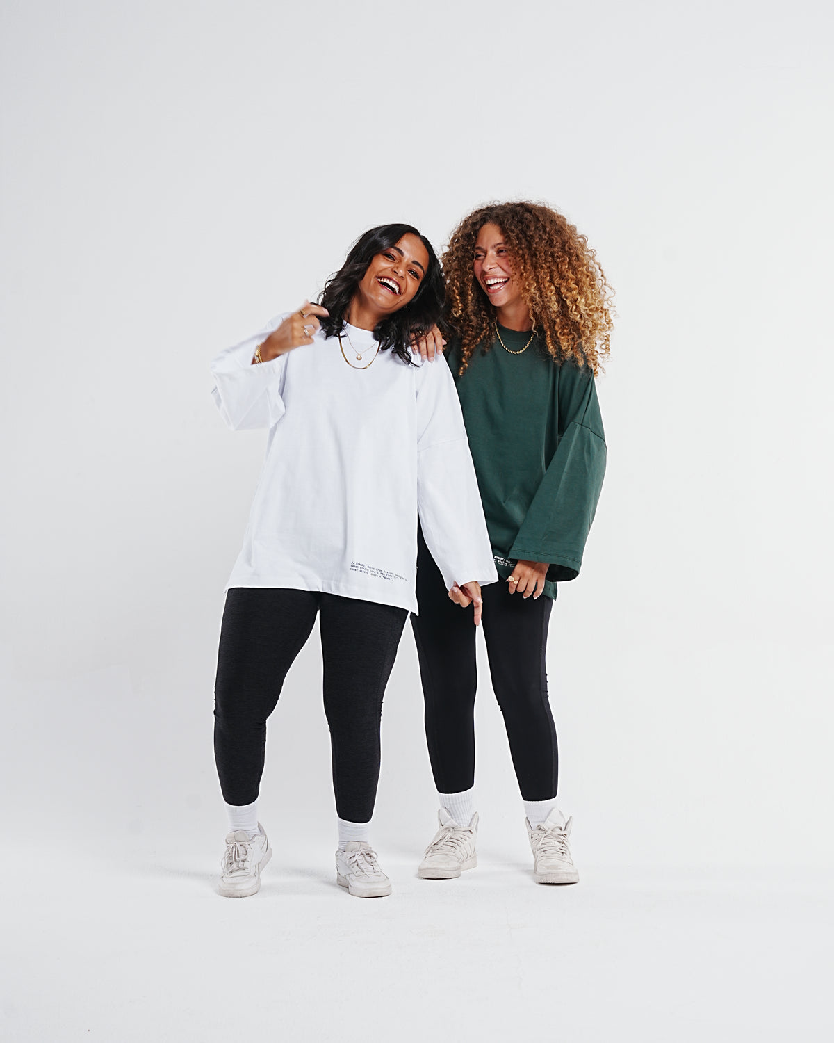 Relaxed Oversized Tee — White