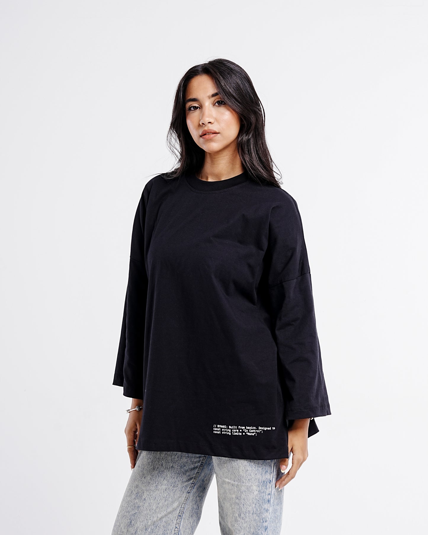 Black Oversized Tshirt