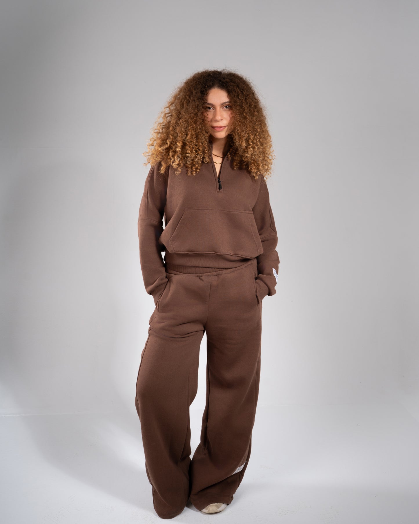 The Cozy Pants in Brown
