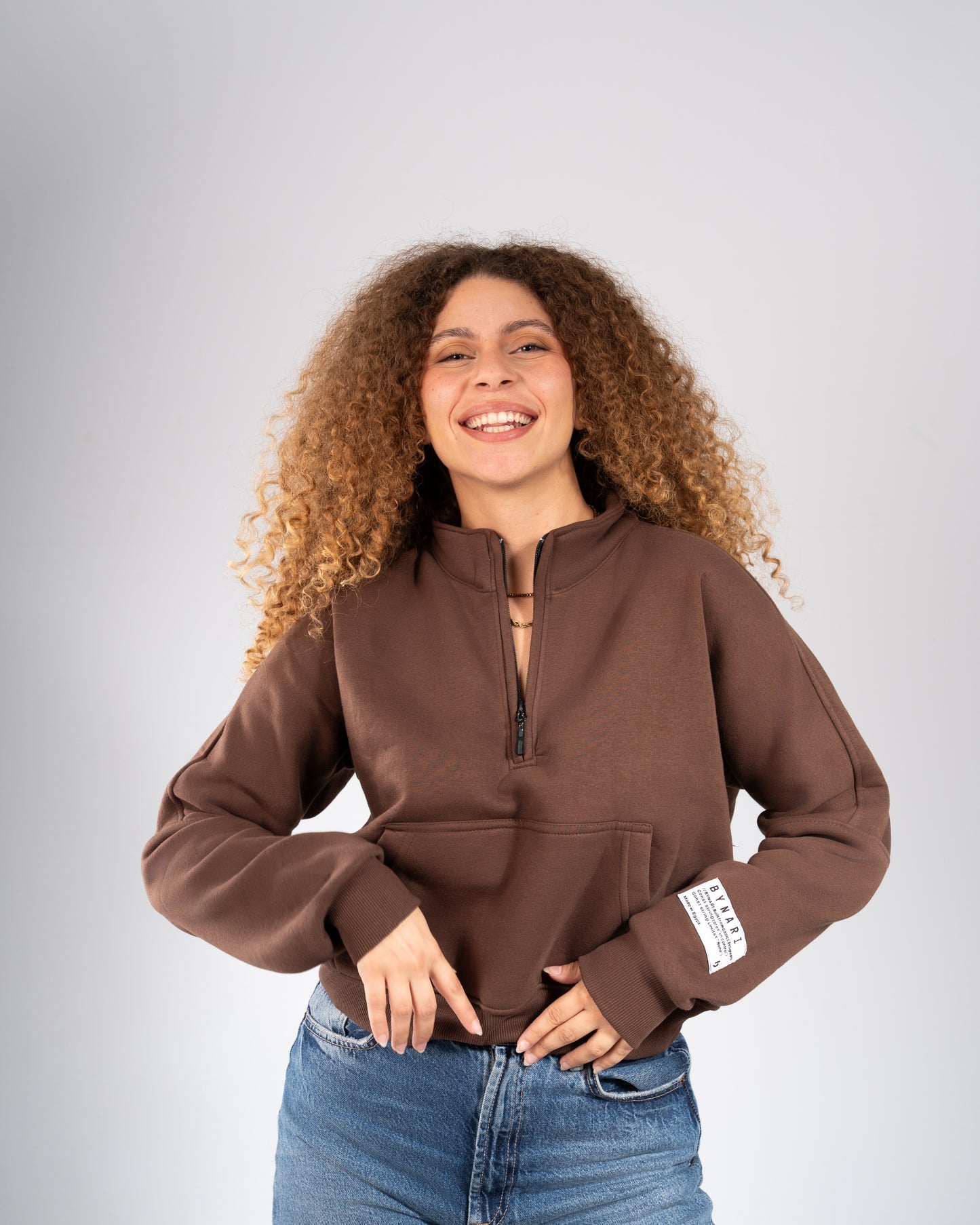 The Cozy Sweater in Brown