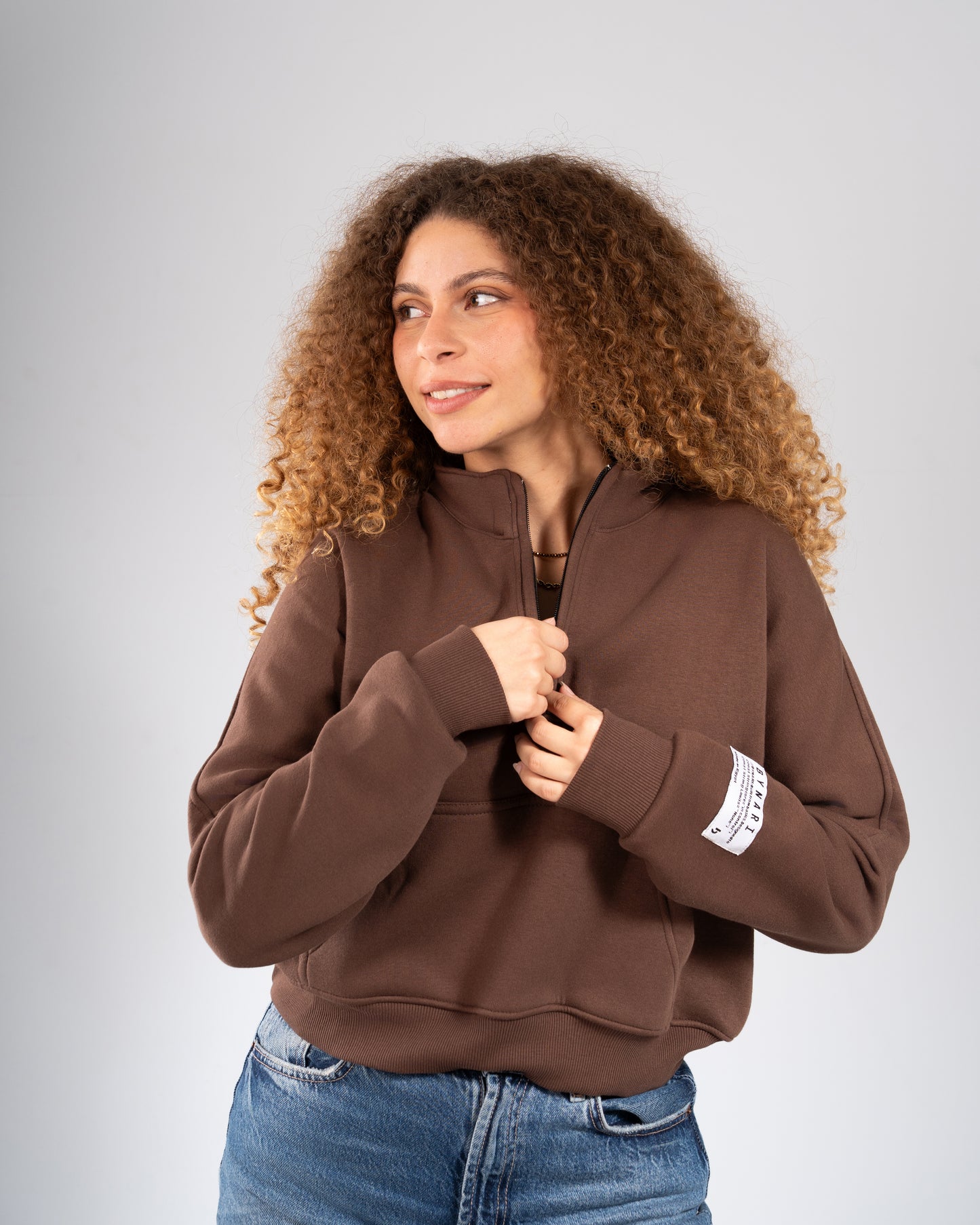 The Cozy Sweater in Brown