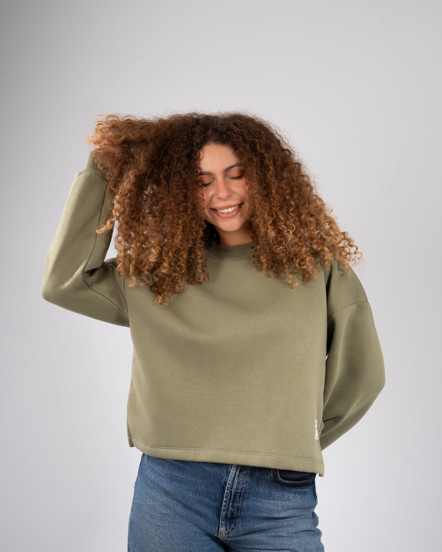 The Essential Winter Crew – Olive