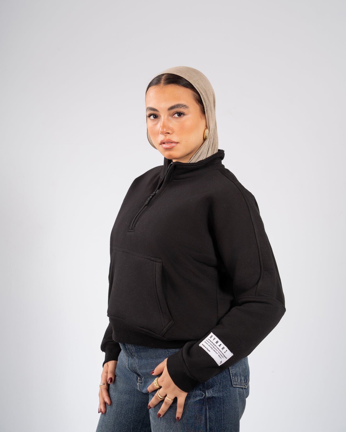 The Cozy Sweater in Black