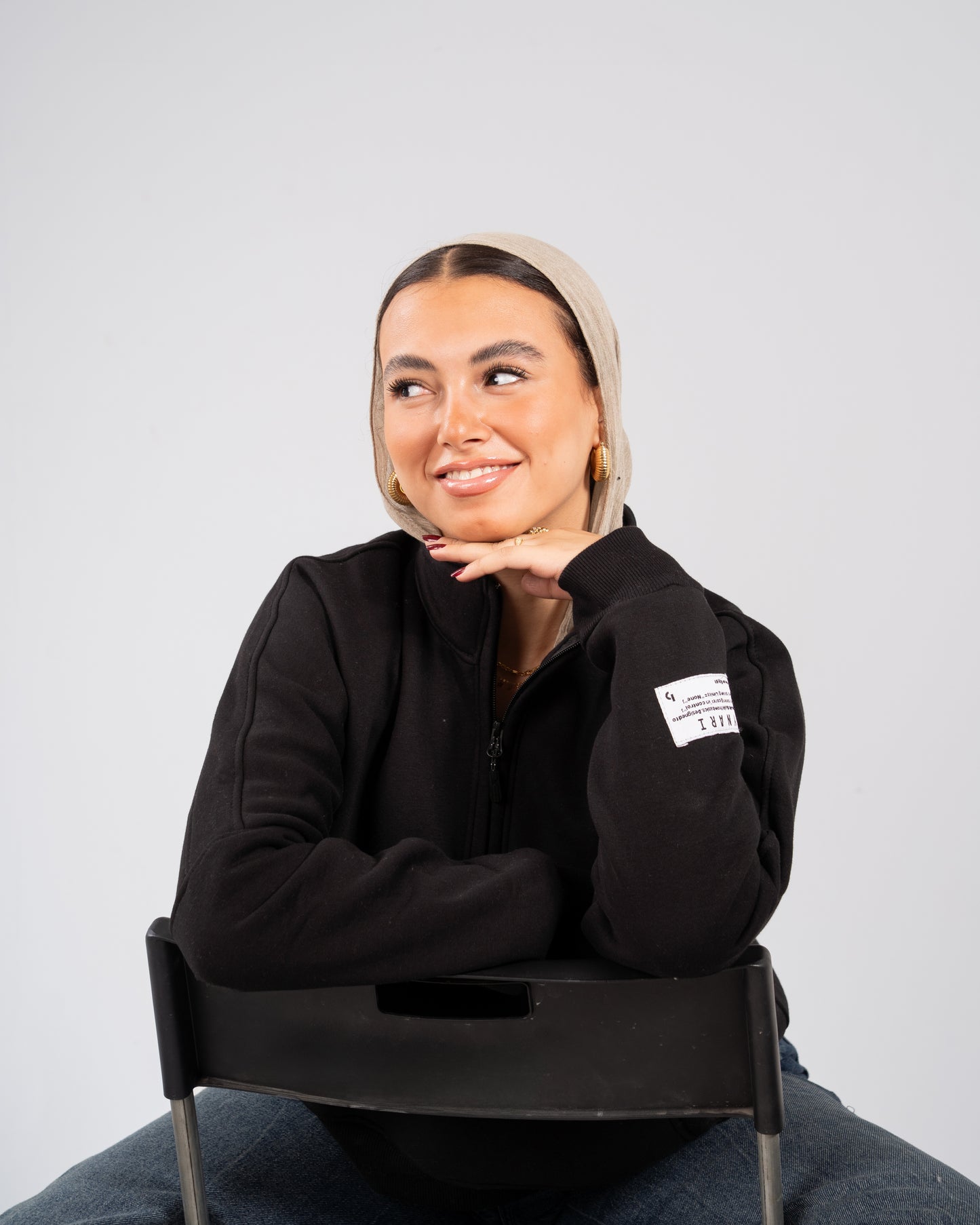 The Cozy Sweater in Black