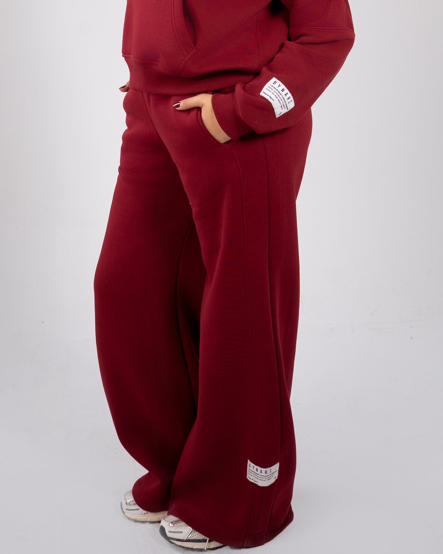 The Cozy Pants in Burgundy