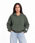 Everyday Cropped Hoodie — Olive